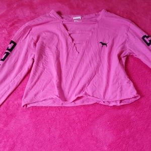 Cropped PINK shirt